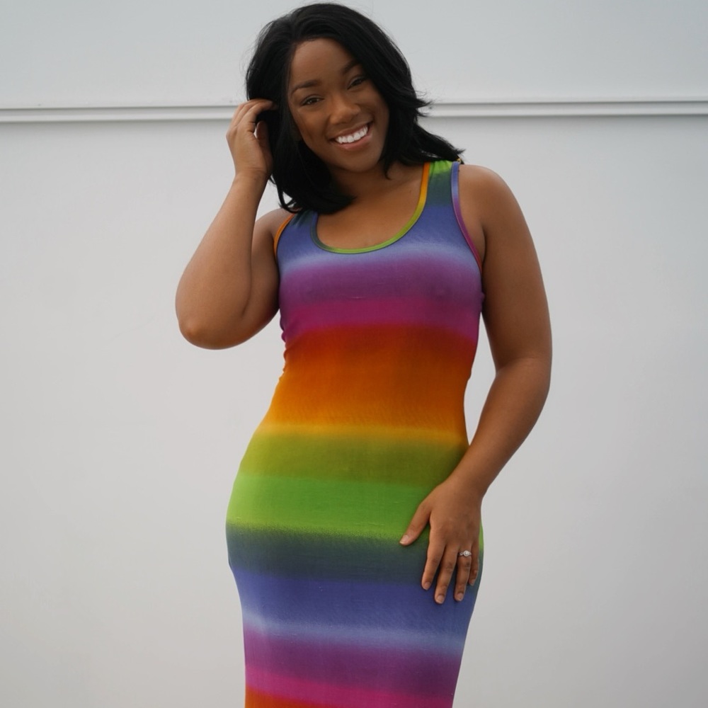Multicolored Dress